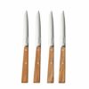 Opinel Wooden Handle Table Knives Set of 4