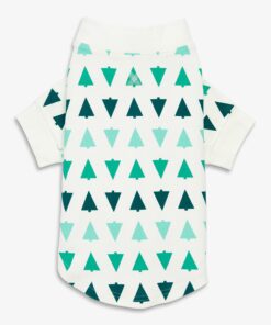 Pet organic pj top in candy trees