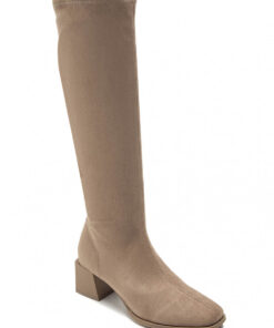 Shoila Taupe Suedette Boots