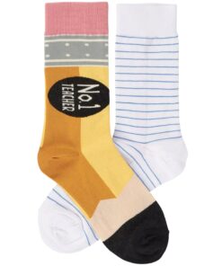 number-1-teacher-socks