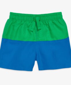 Baby swim trunk in color blocking