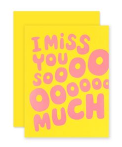 Missing You Card