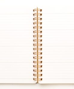 Leather Spiral Notebook B6