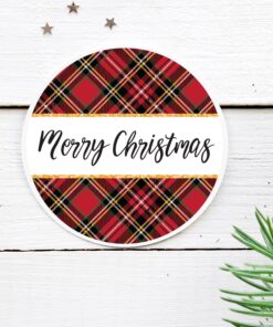 holiday sticker labels set of 24