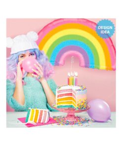 Pastel Iridescent Foil Balloon Large 36 Inch Party Balloon