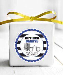 Retirement Celebration Stickers Set of 24